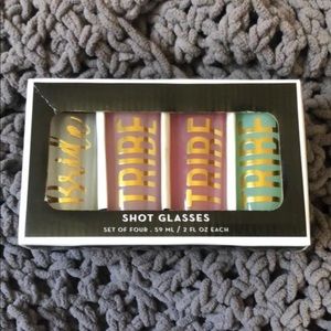 Bride and bridesmaids shot glasses